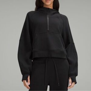 lululemon athletica Black Women's Half-Zip Hoodie